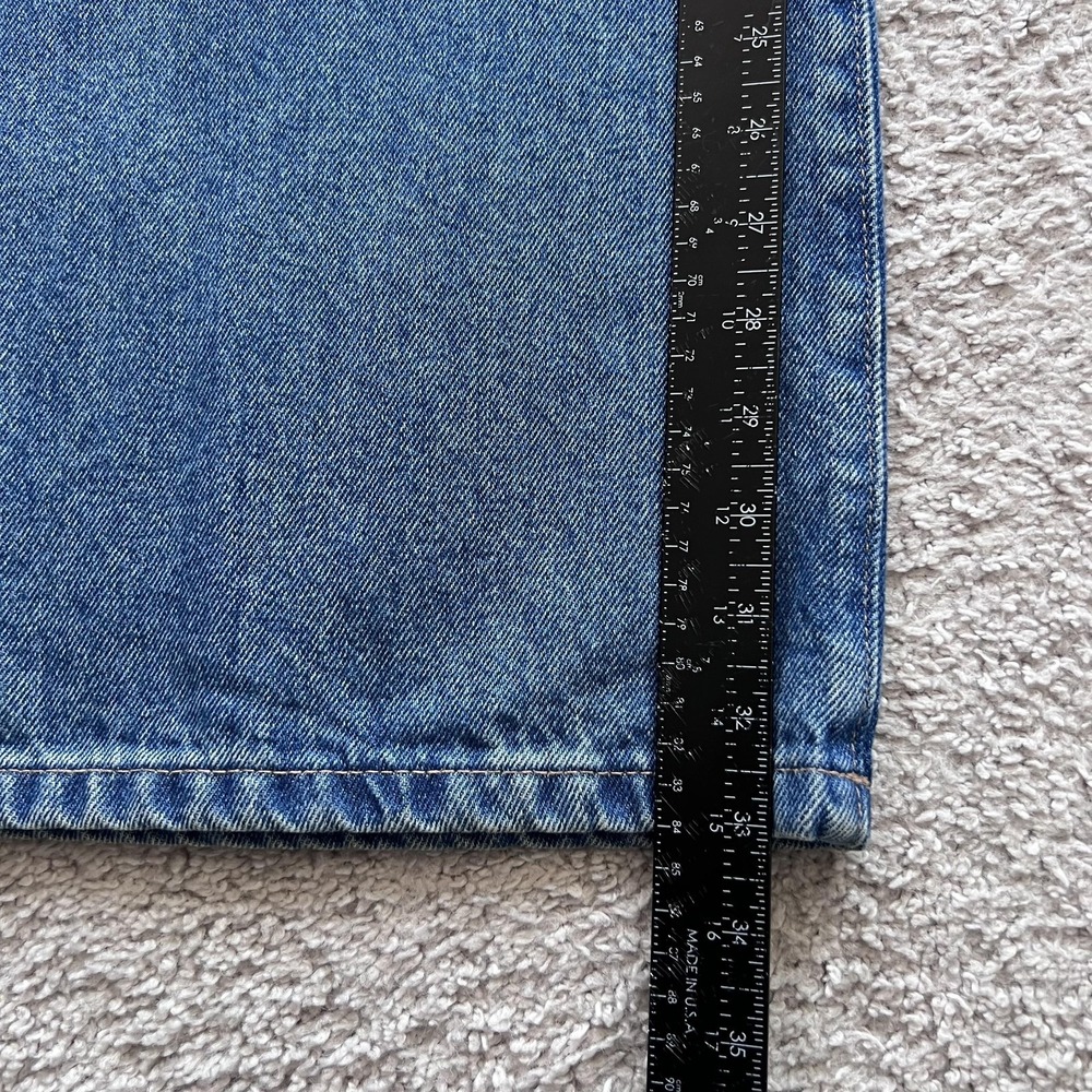 AG Adriano Goldschmied Deven High Rise Ultra Wide Leg Jeans Womens 29 Blue - Picture 13 of 15